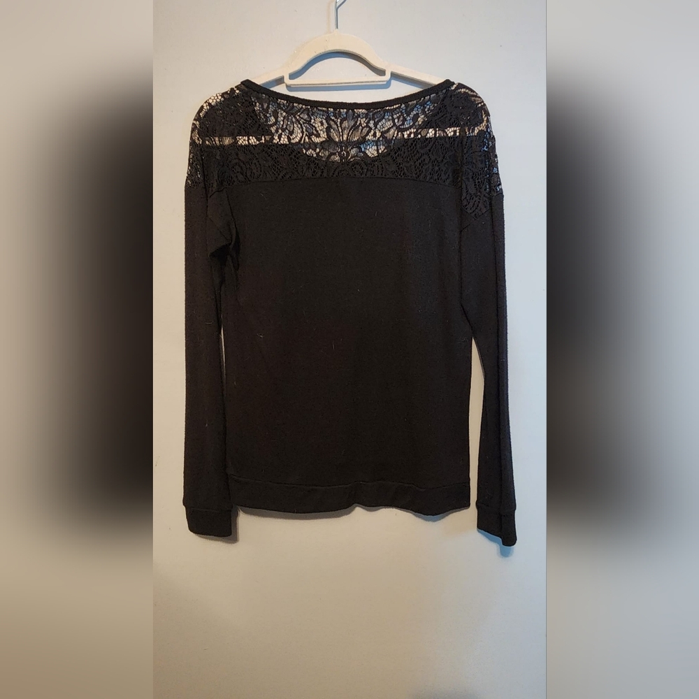 Ardene Black Knit Top
